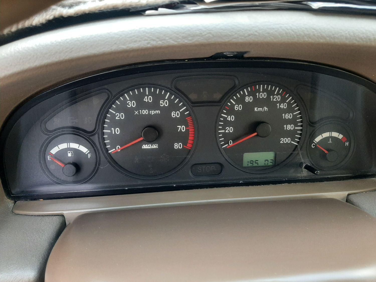 پژو 405 SLX بنزینی  XU7 - 1389