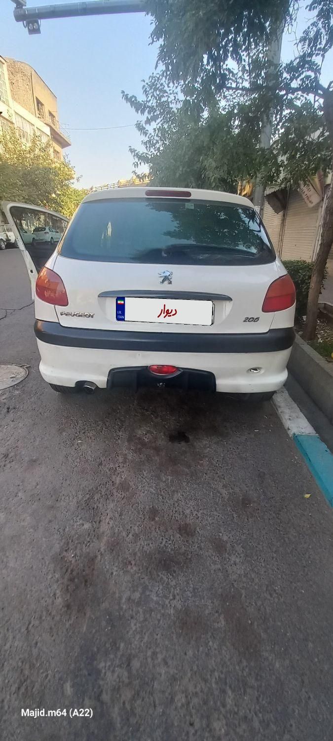 پژو 206 تیپ 2 - 1388