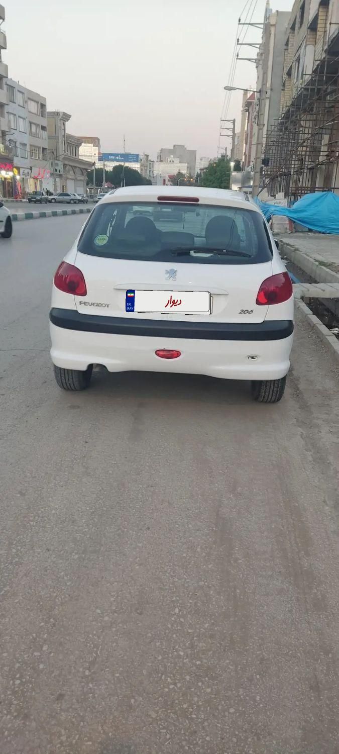 پژو 206 تیپ 3 - 1398