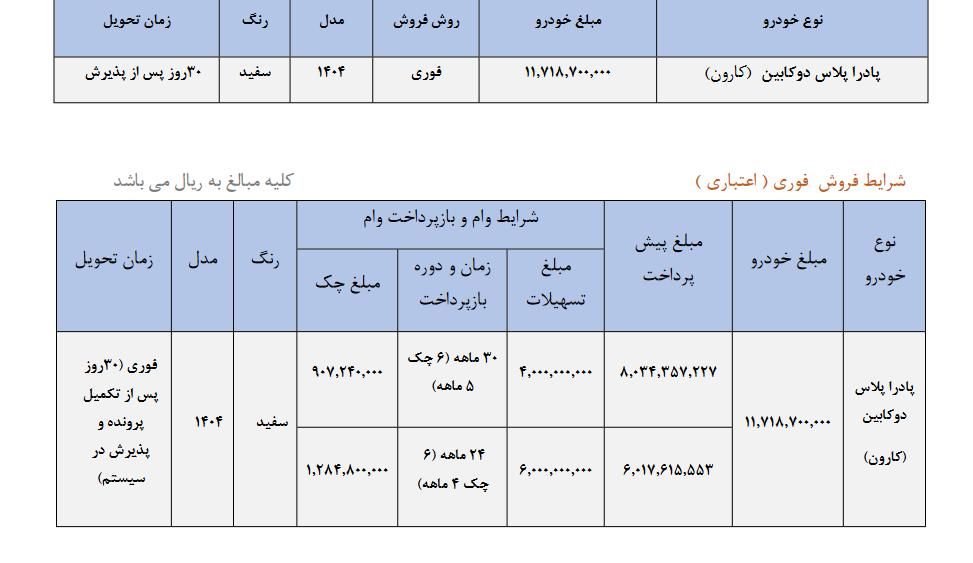 زامیاد وانت نیسانZ24 بنزینی آپشنال - 1404