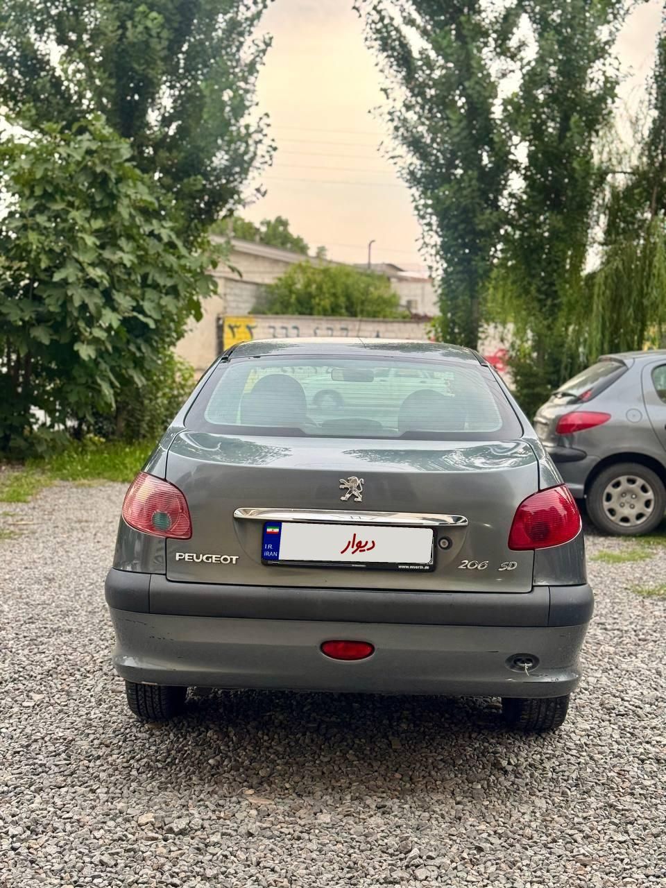 پژو ۲۰۶ صندوق دار v8 - 1398