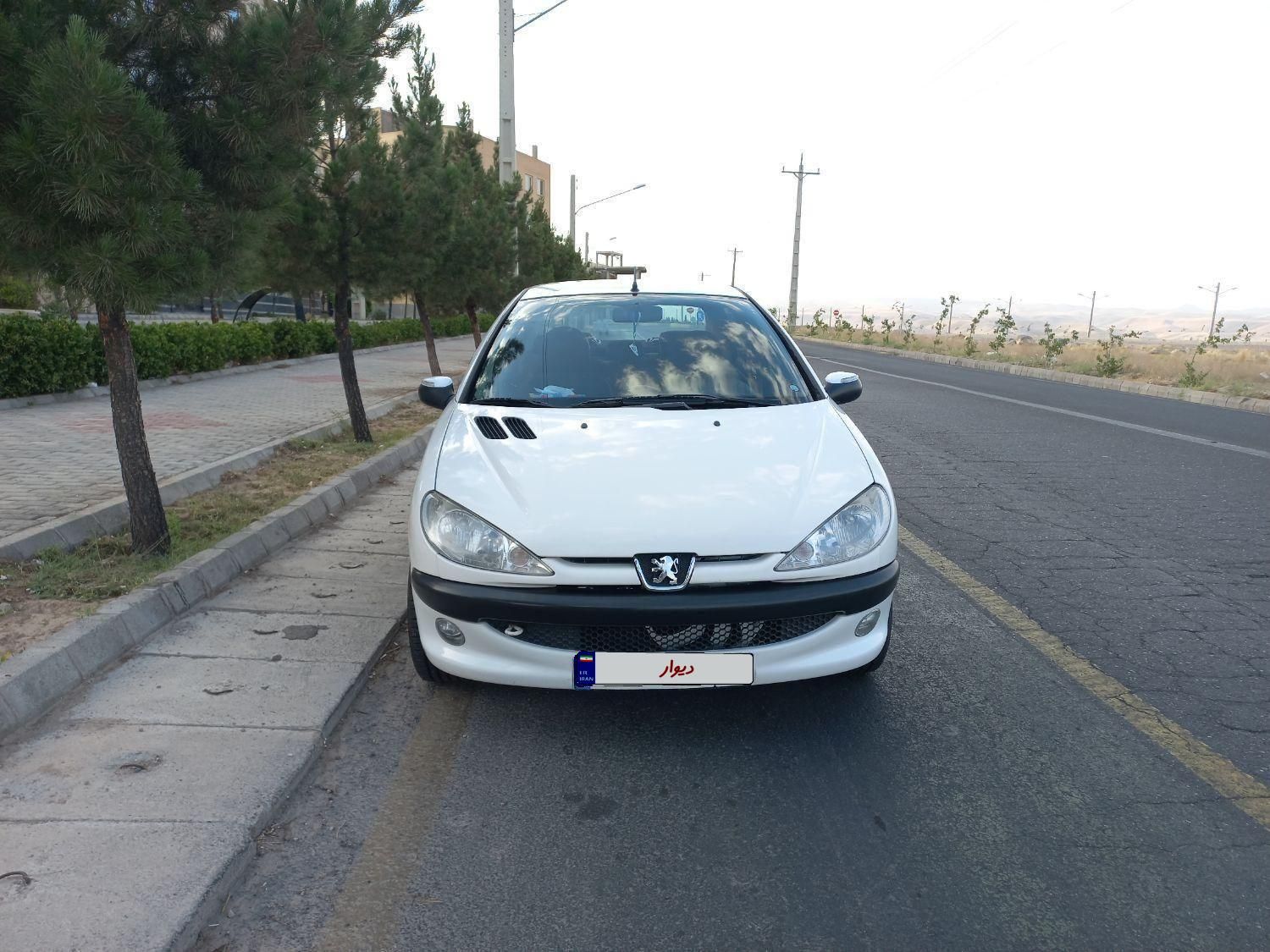 پژو ۲۰۶ صندوق دار v8 - 1387