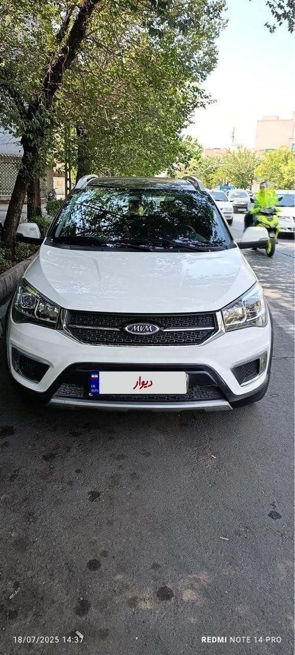 ام وی ام X22 دنده ای اسپرت اکسلنت - 1397