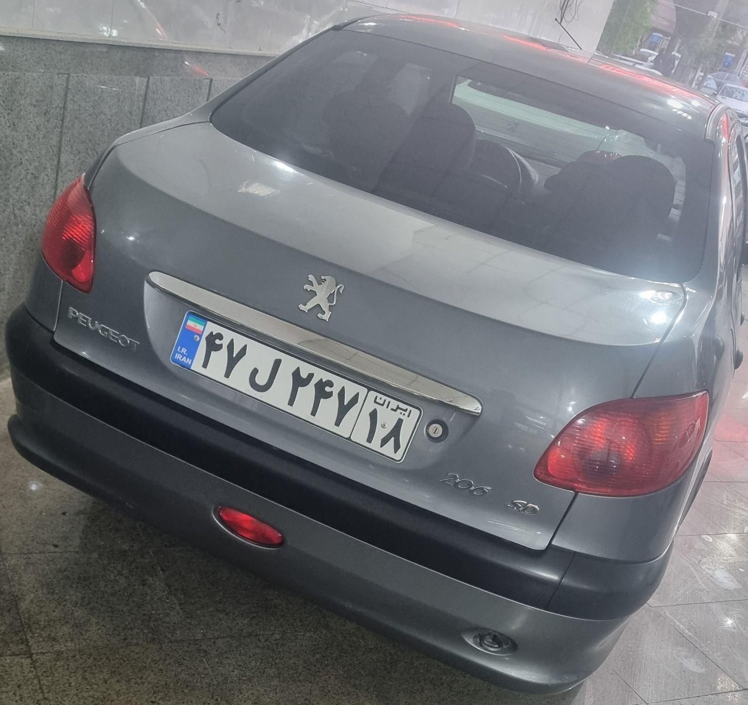 پژو ۲۰۶ صندوق دار v8 - 1399