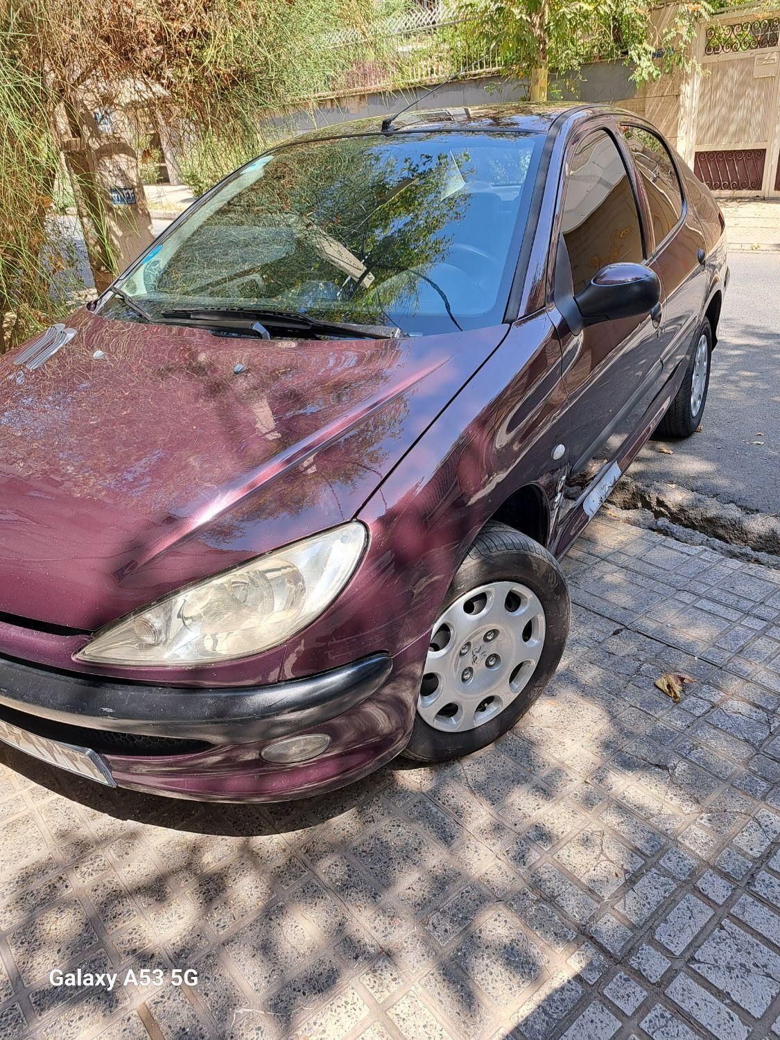 پژو ۲۰۶ صندوق دار v8 - 1393