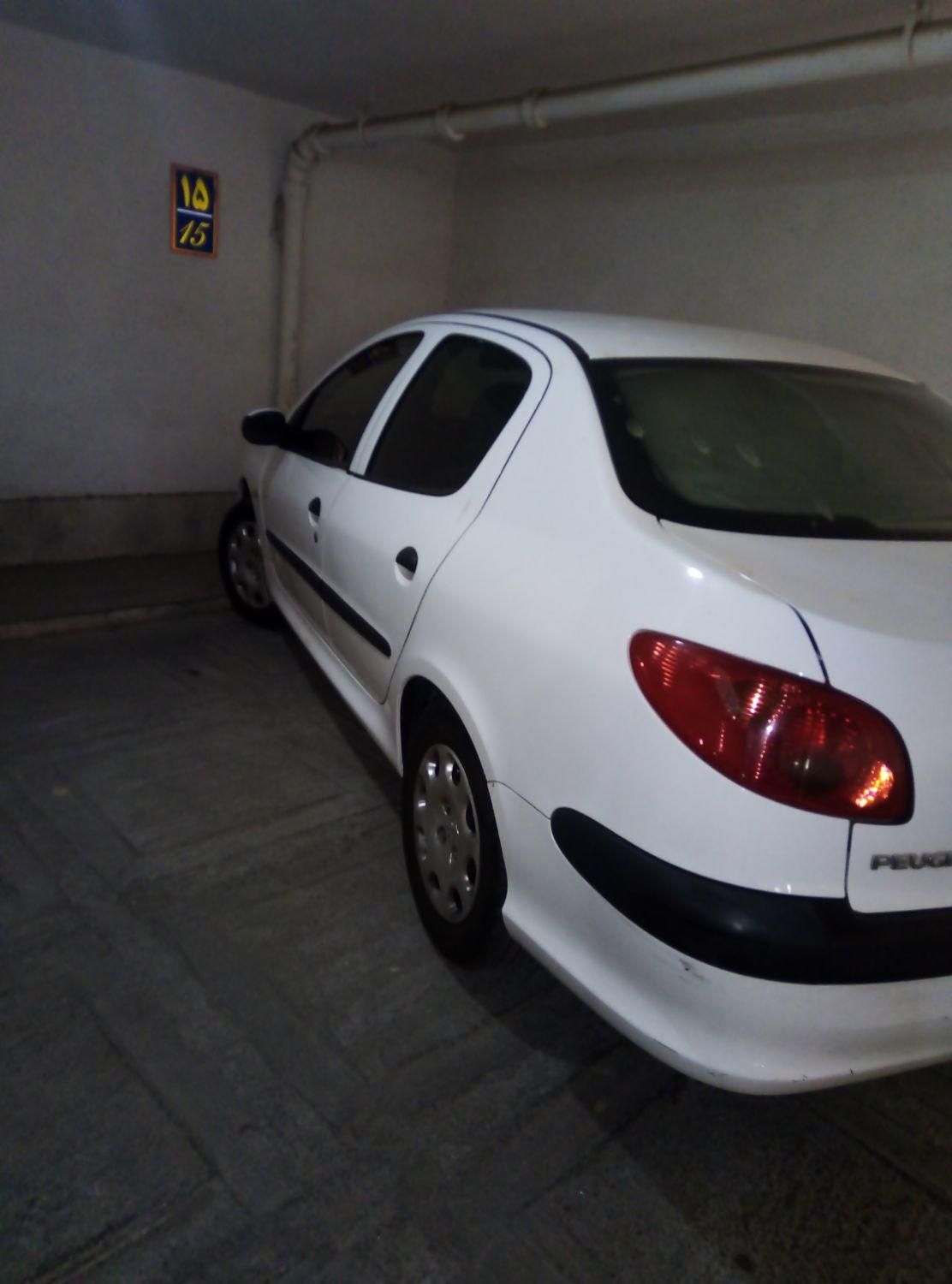 پژو ۲۰۶ صندوق دار v8 - 1396
