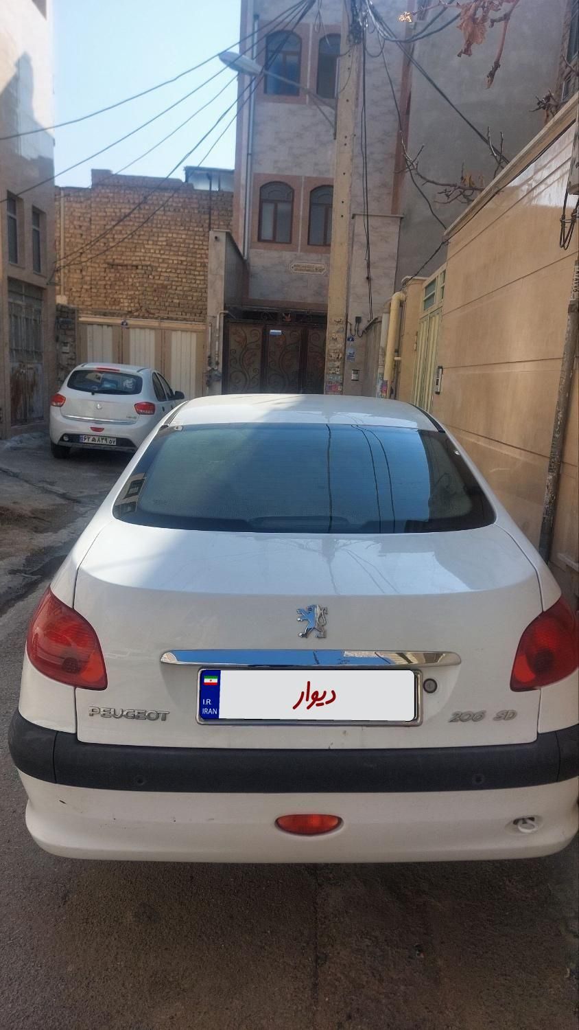 پژو 206 تیپ 5 - 1396