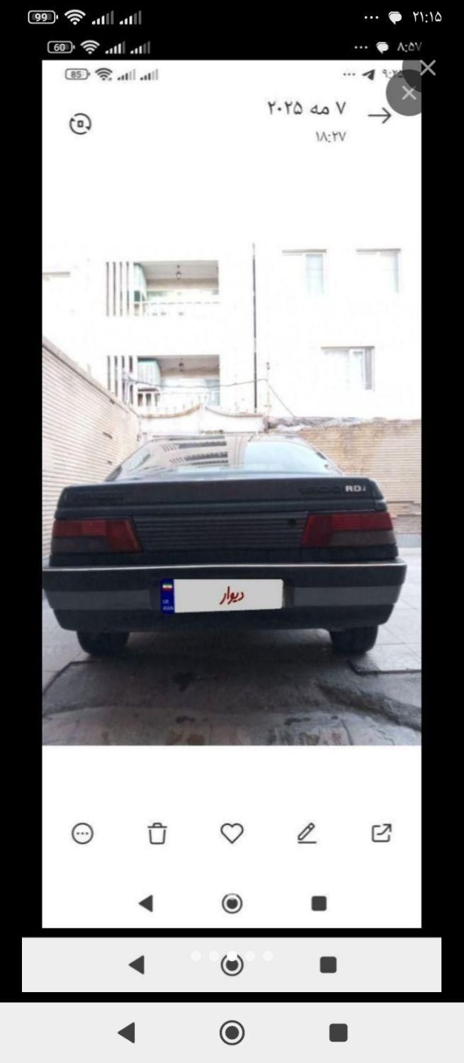 پژو آردی RDI - 1384