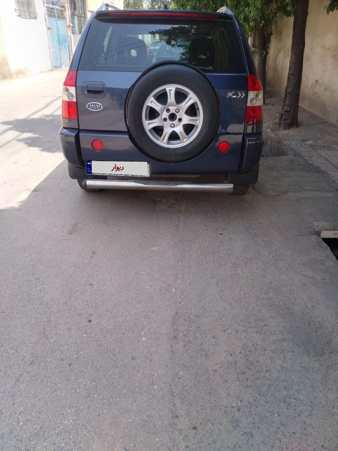 ام وی ام X33 دنده‌ای ساده - 1391