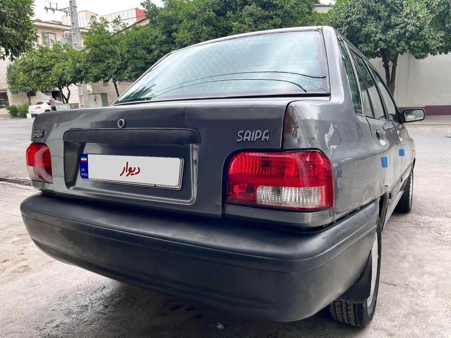 پراید صبا بنزینی - 1386