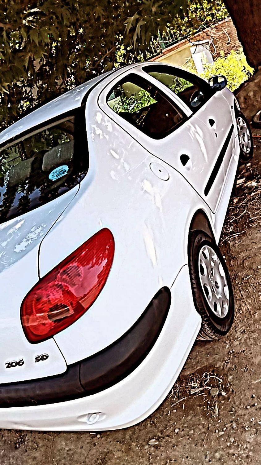 پژو ۲۰۶ صندوق دار v8 - 1394