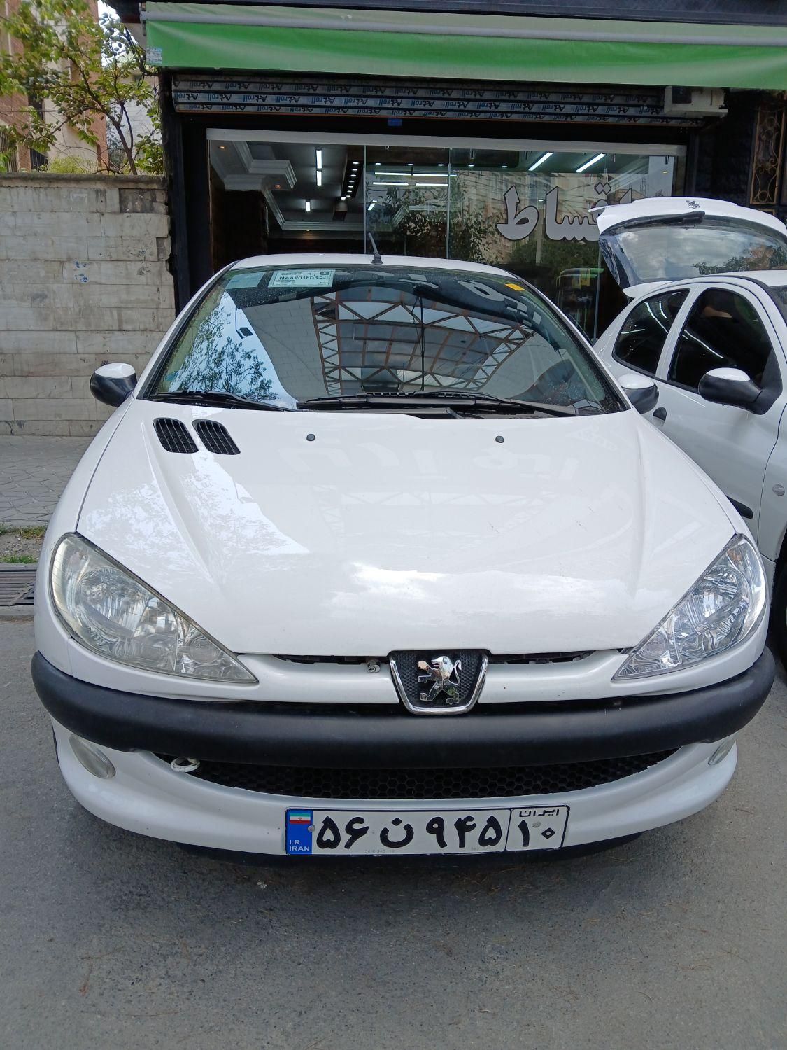 پژو ۲۰۶ صندوق دار v8 - 1397
