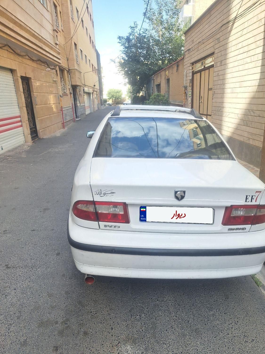 سمند LX EF7 دوگانه سوز - 1389