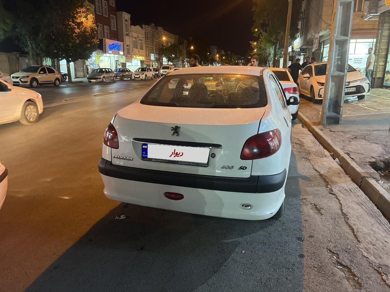 پژو ۲۰۶ صندوق دار v9 - 1388