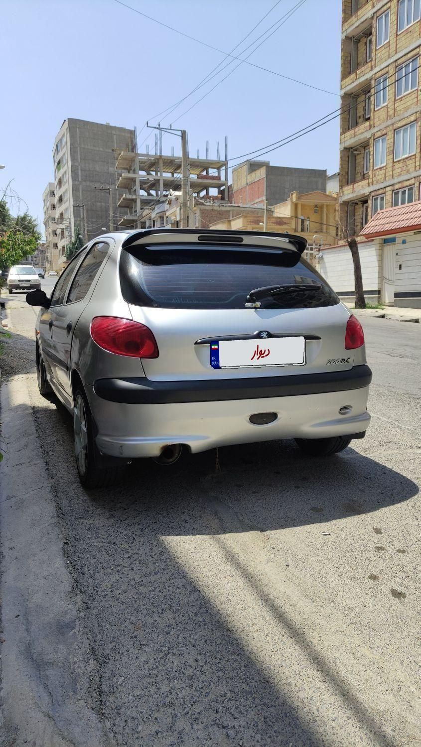 پژو 206 تیپ 5 - 1384