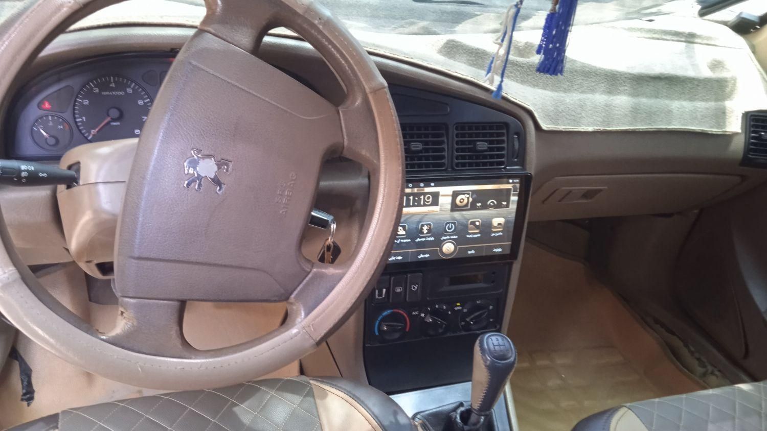 پژو 405 SLX دوگانه سوز XU7 - 1390