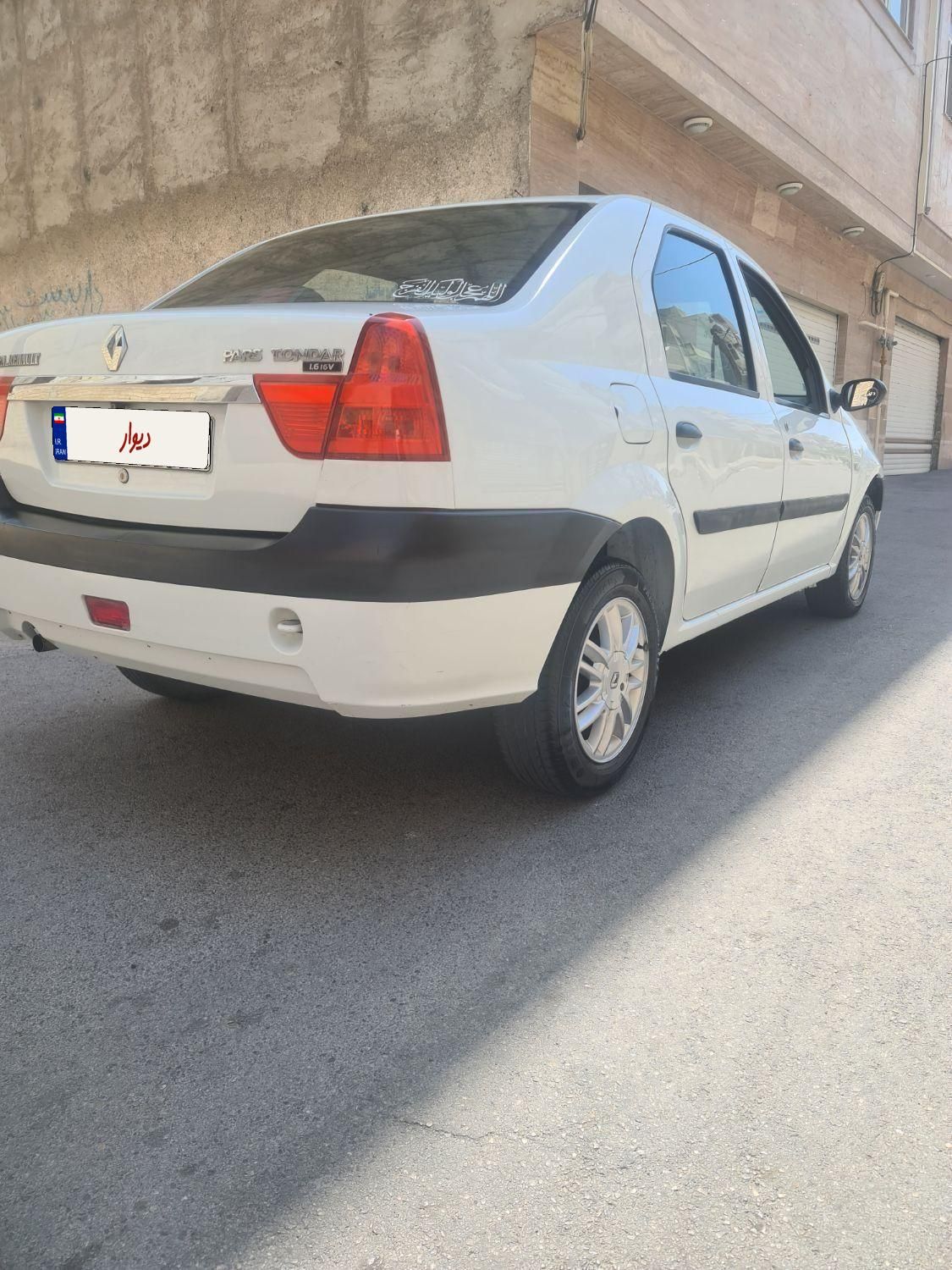 رنو پارس تندر گیربکس JHQ + مولتی مدیا - 1396