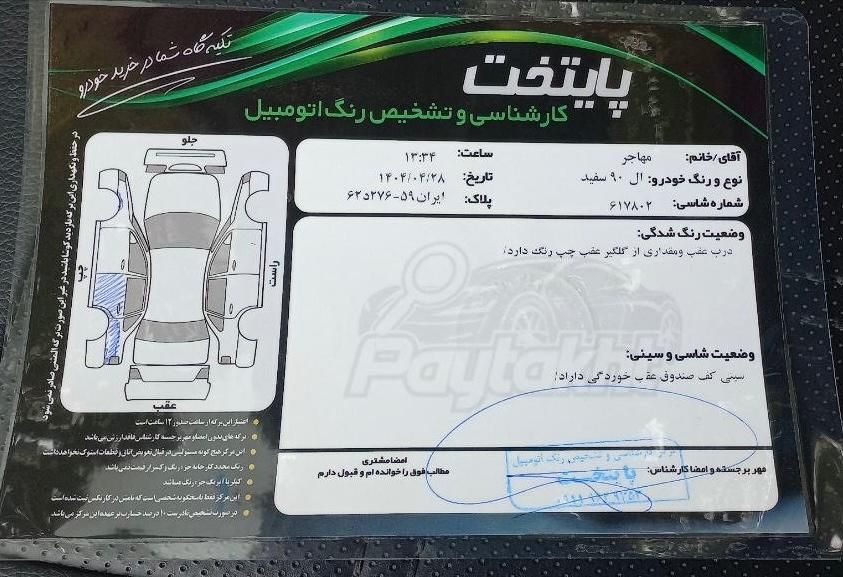 رنو تندر 90 پلاس اتوماتیک - 1397