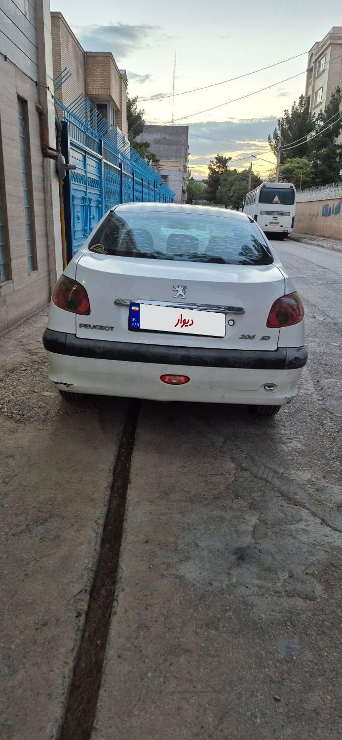 پژو ۲۰۶ صندوق دار v9 - 1390