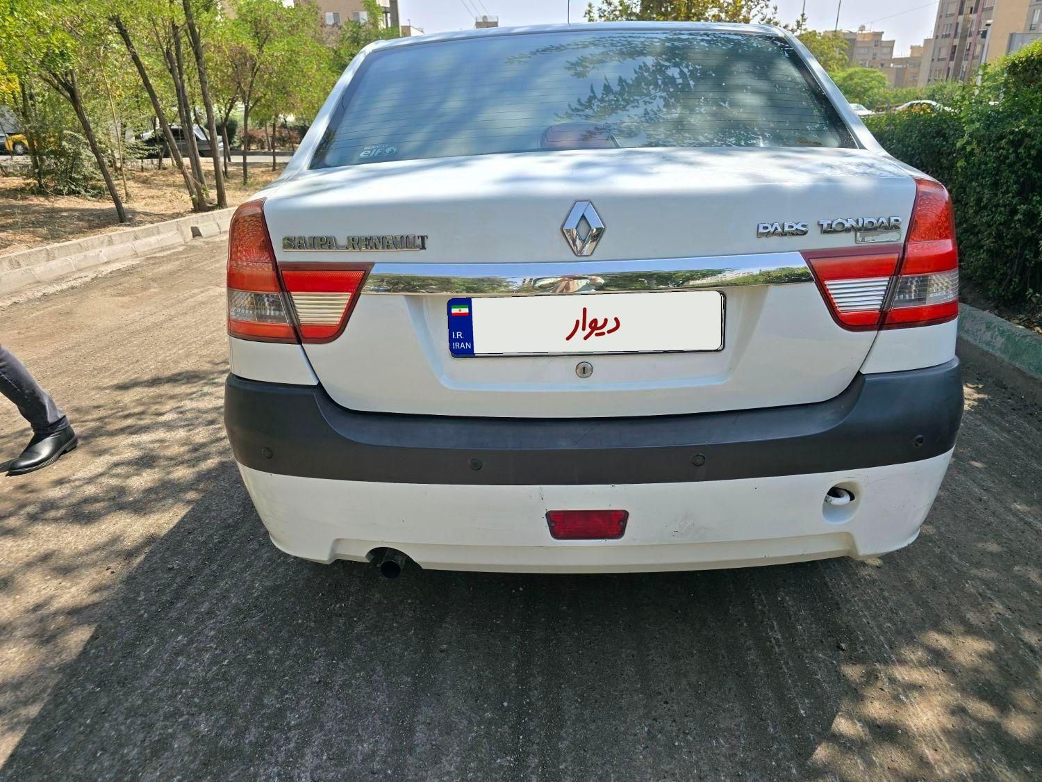رنو پارس تندر گیربکس JHQ + مولتی مدیا - 1392