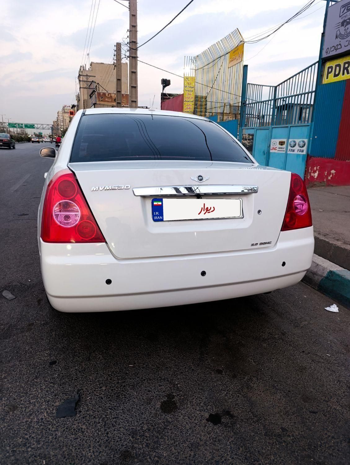 ام وی ام 530 دنده ای - 1390