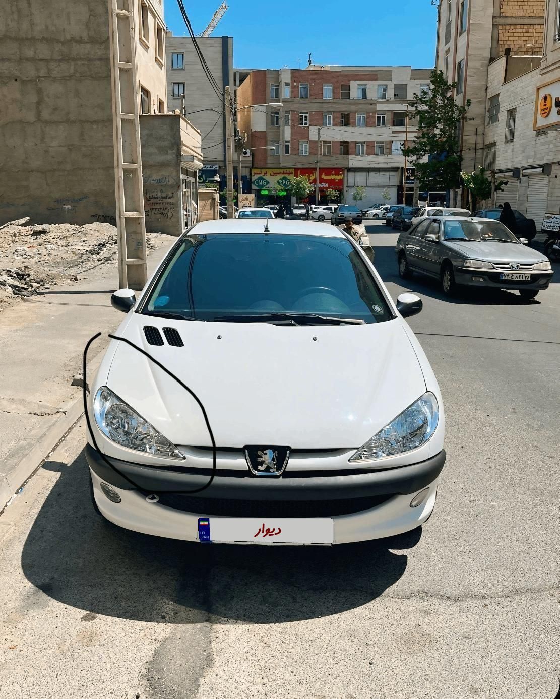 پژو ۲۰۶ صندوق دار v20 - 1390