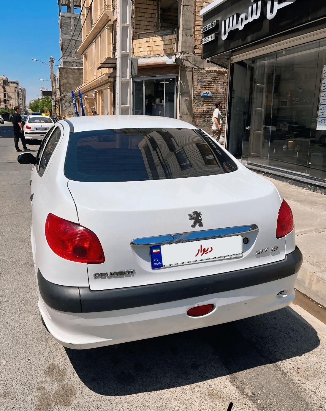 پژو ۲۰۶ صندوق دار v20 - 1390