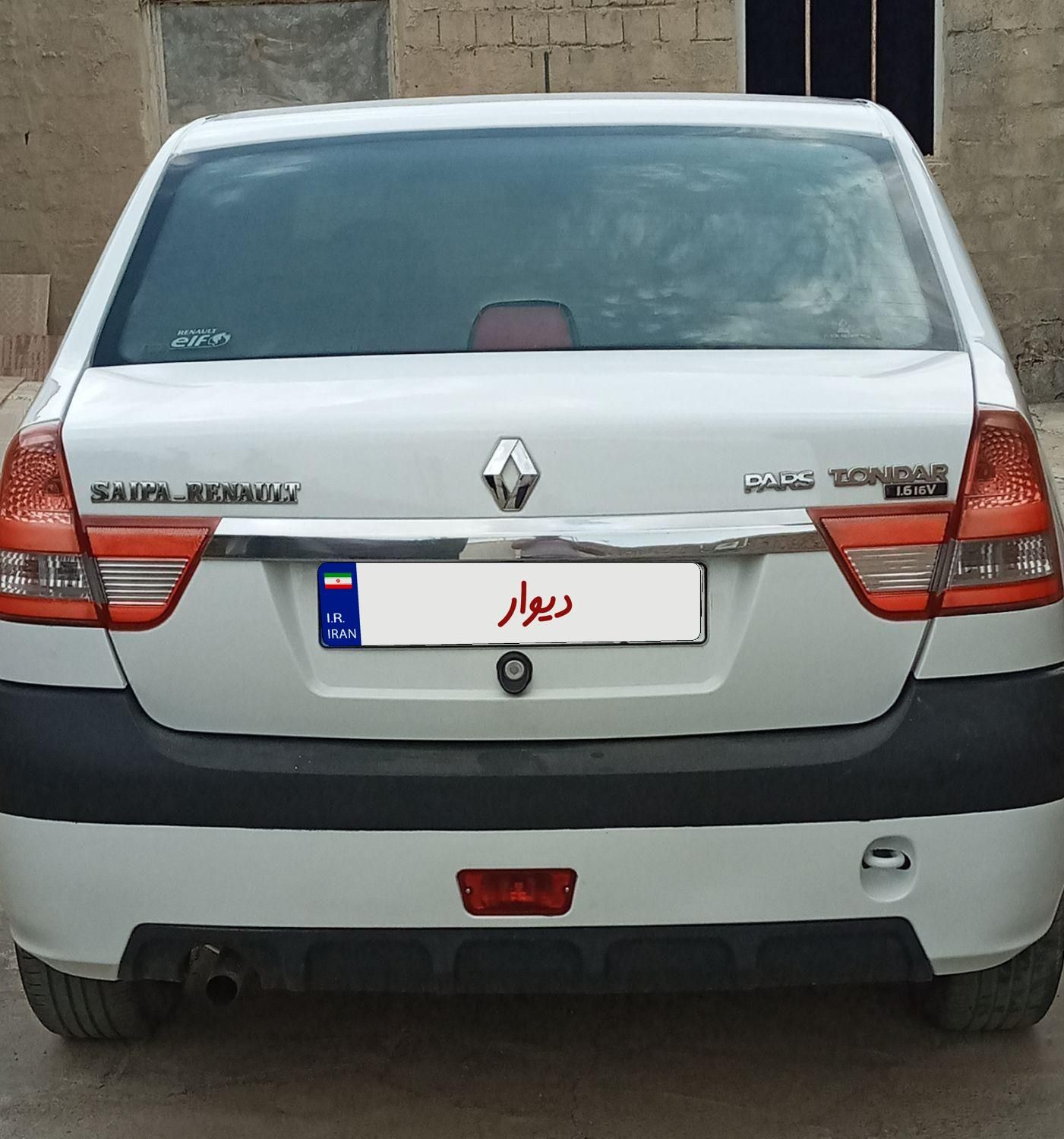 رنو پارس تندر گیربکس JHQ + مولتی مدیا - 1395