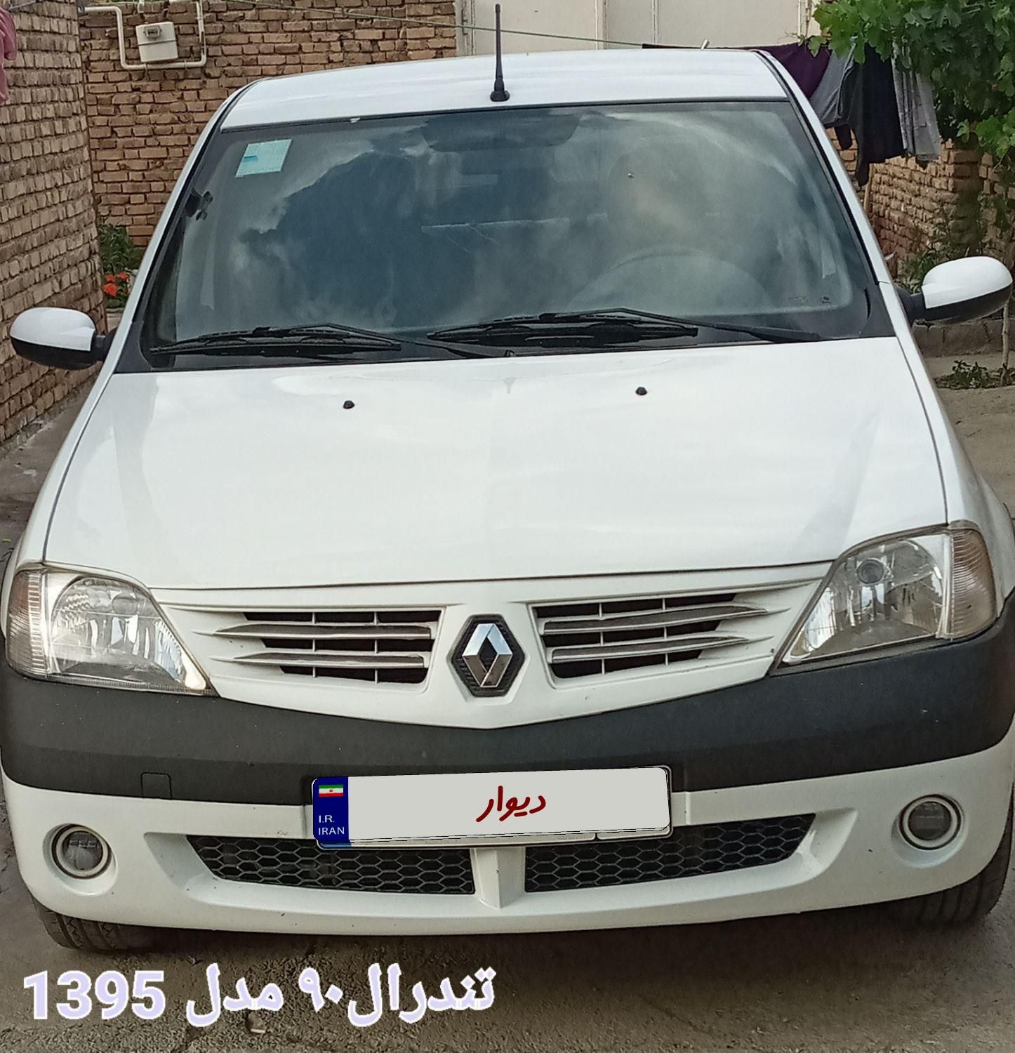 رنو پارس تندر گیربکس JHQ + مولتی مدیا - 1395