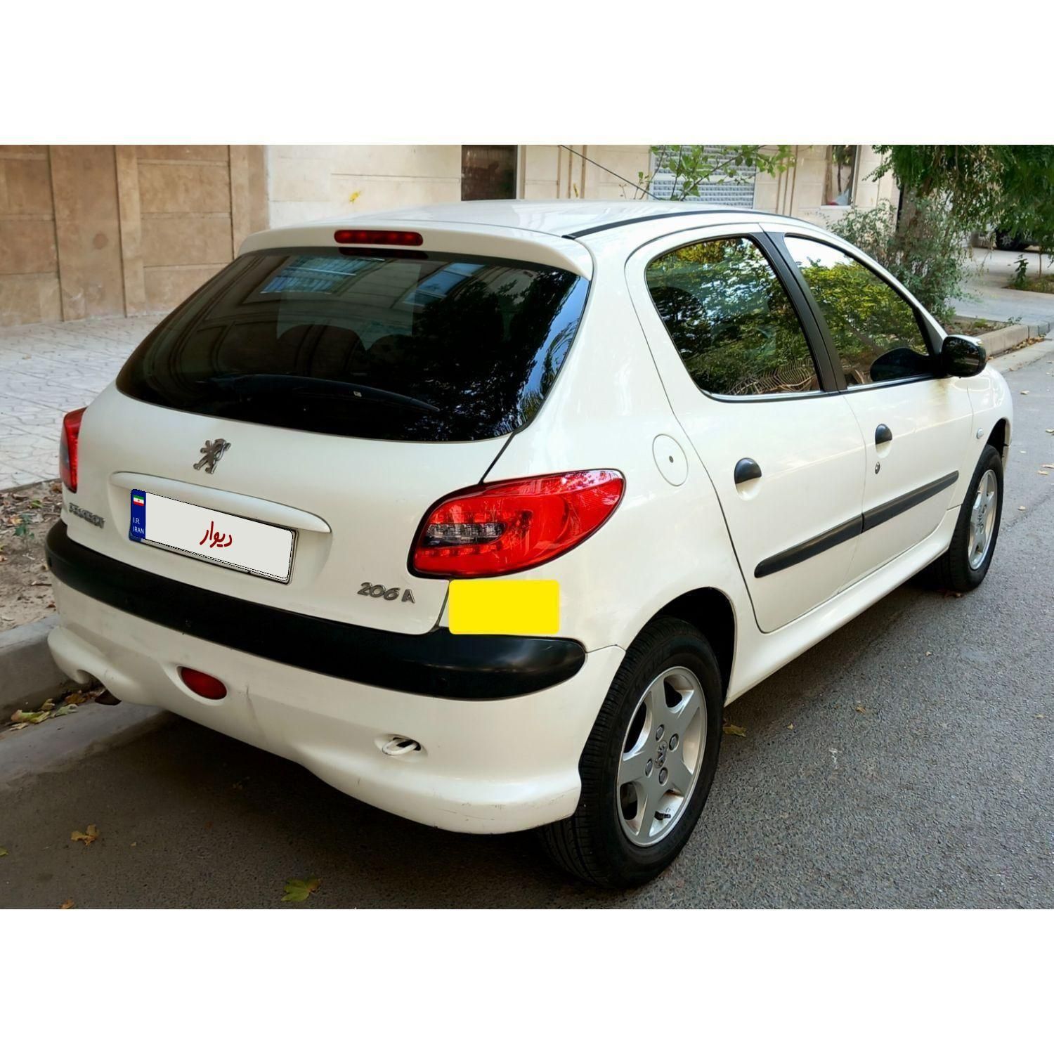 پژو 206 تیپ 6 - 1390