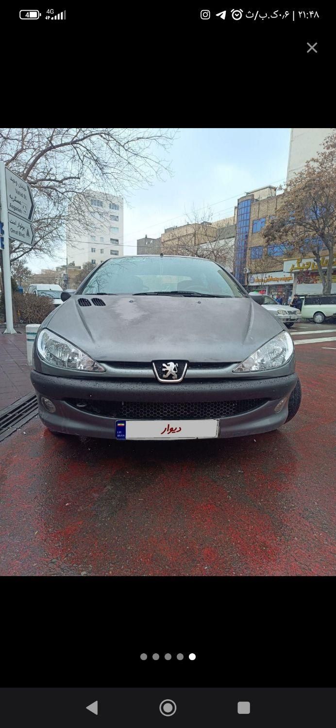 پژو ۲۰۶ صندوق دار v20 - 1388