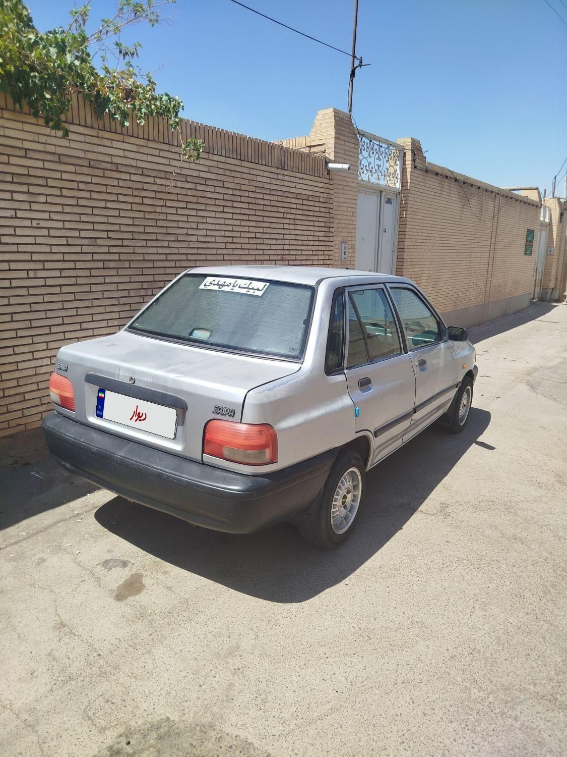 پراید صبا بنزینی - 1386