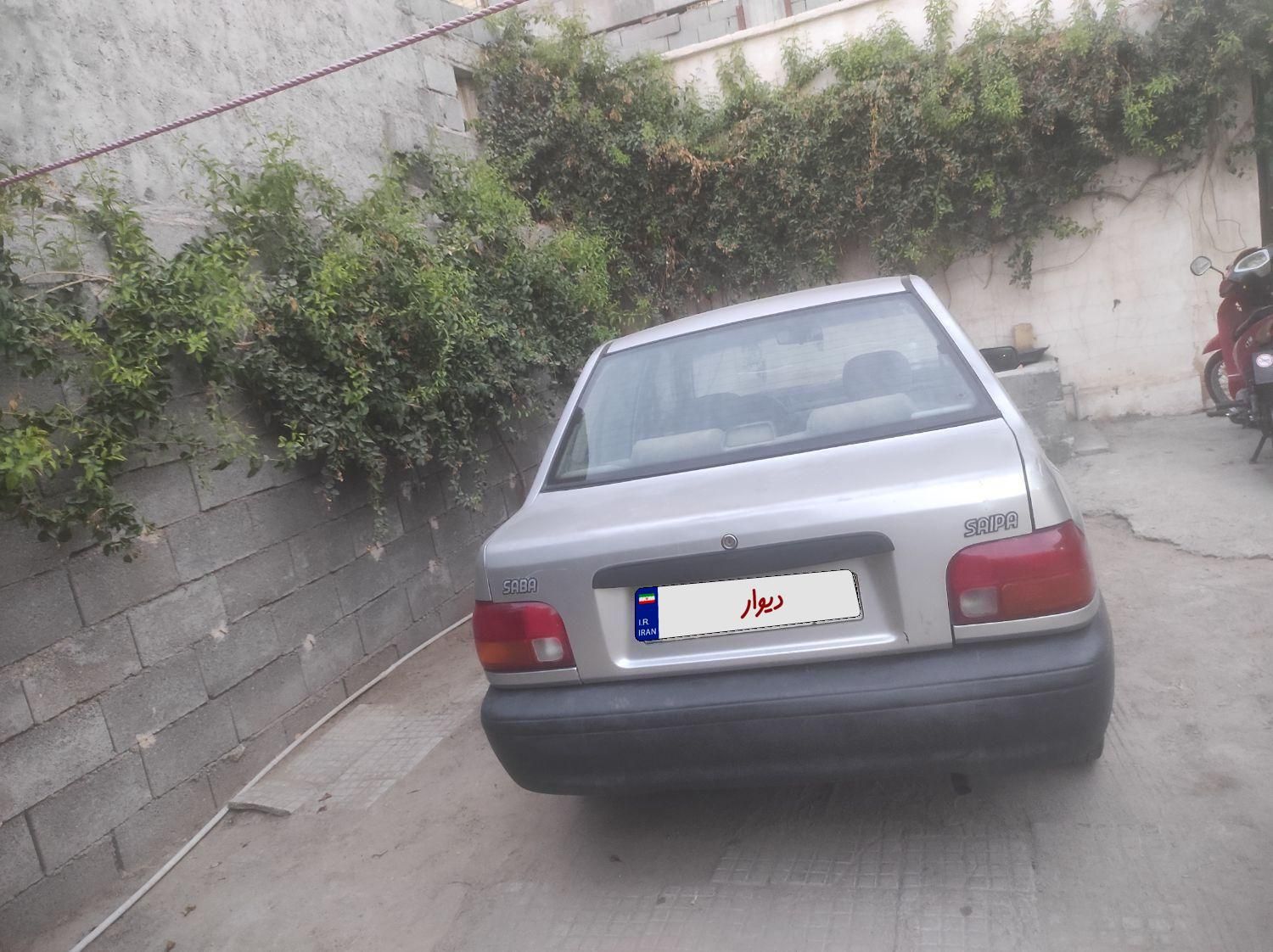 پراید صبا بنزینی - 1386
