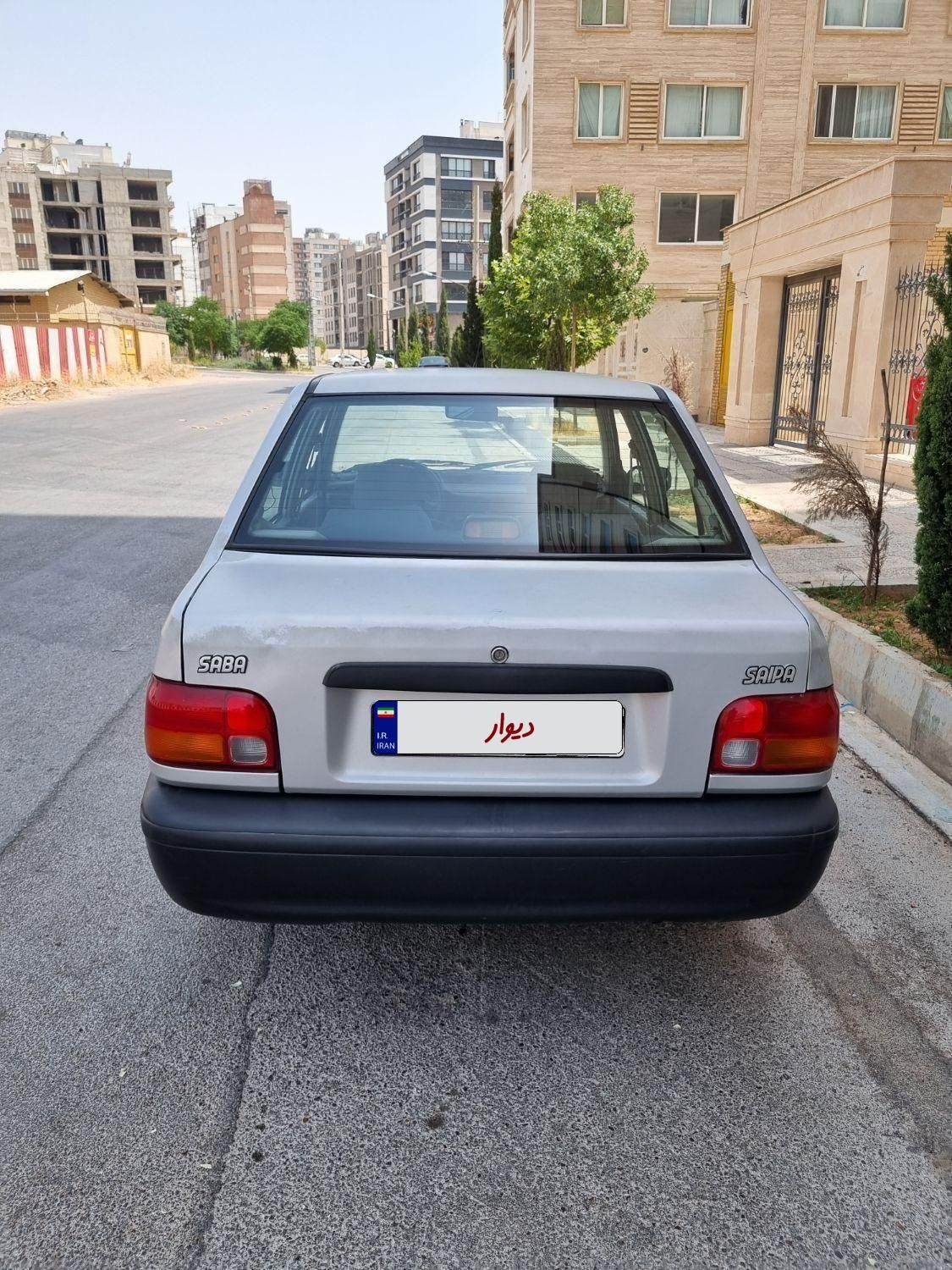 پراید صبا بنزینی - 1386