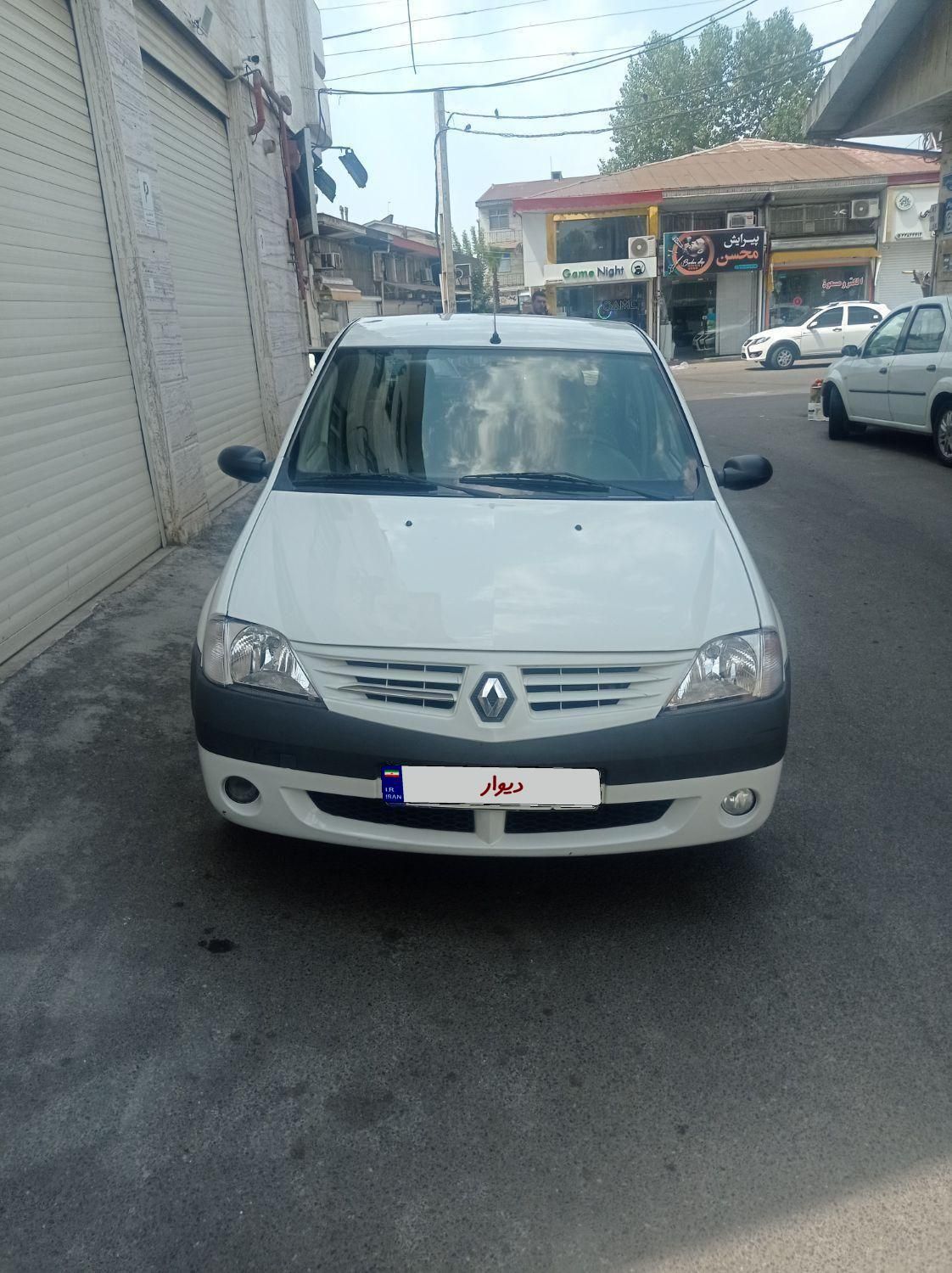 رنو پارس تندر گیربکس JHQ + مولتی مدیا - 1395
