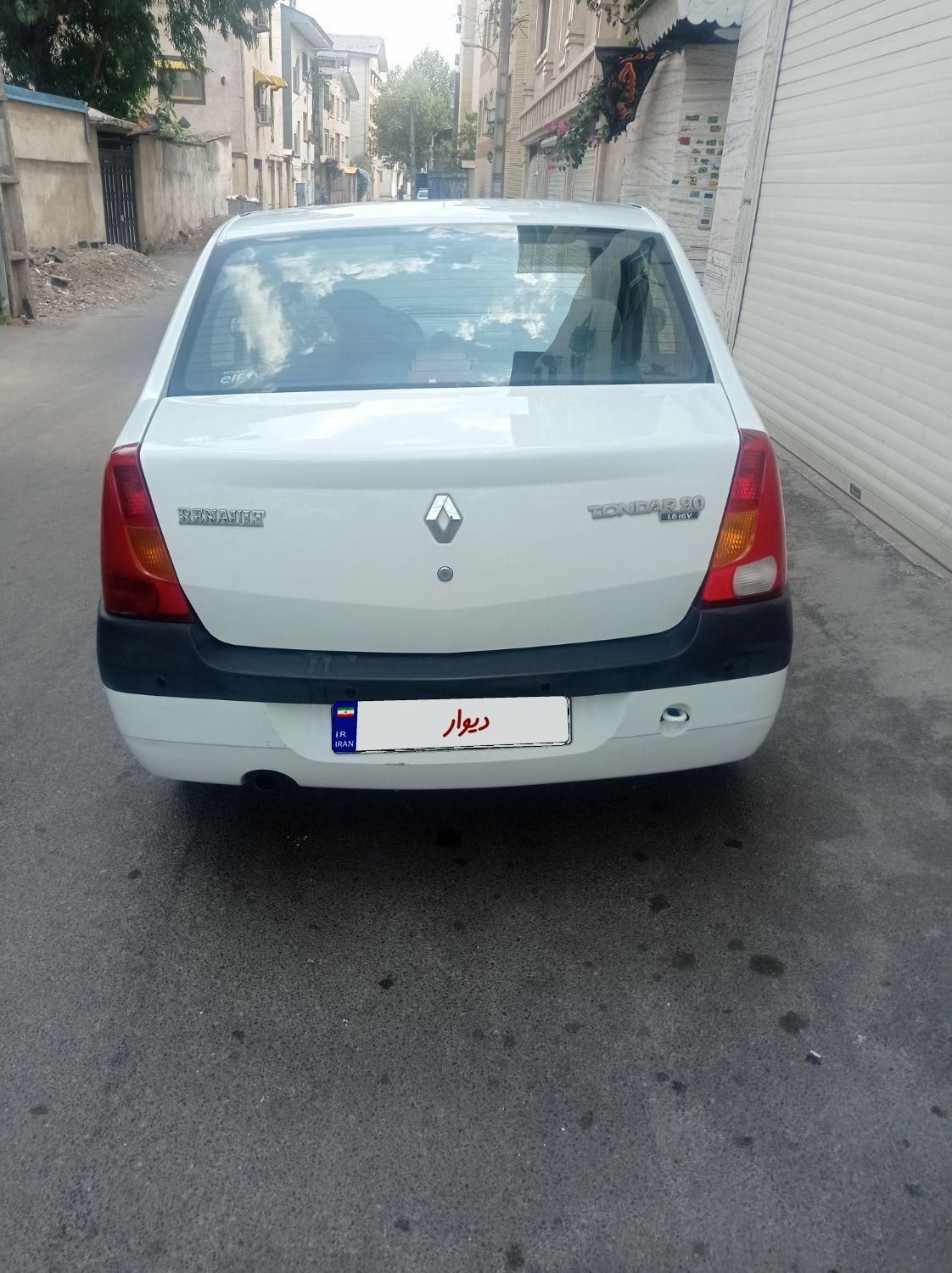 رنو پارس تندر گیربکس JHQ + مولتی مدیا - 1395