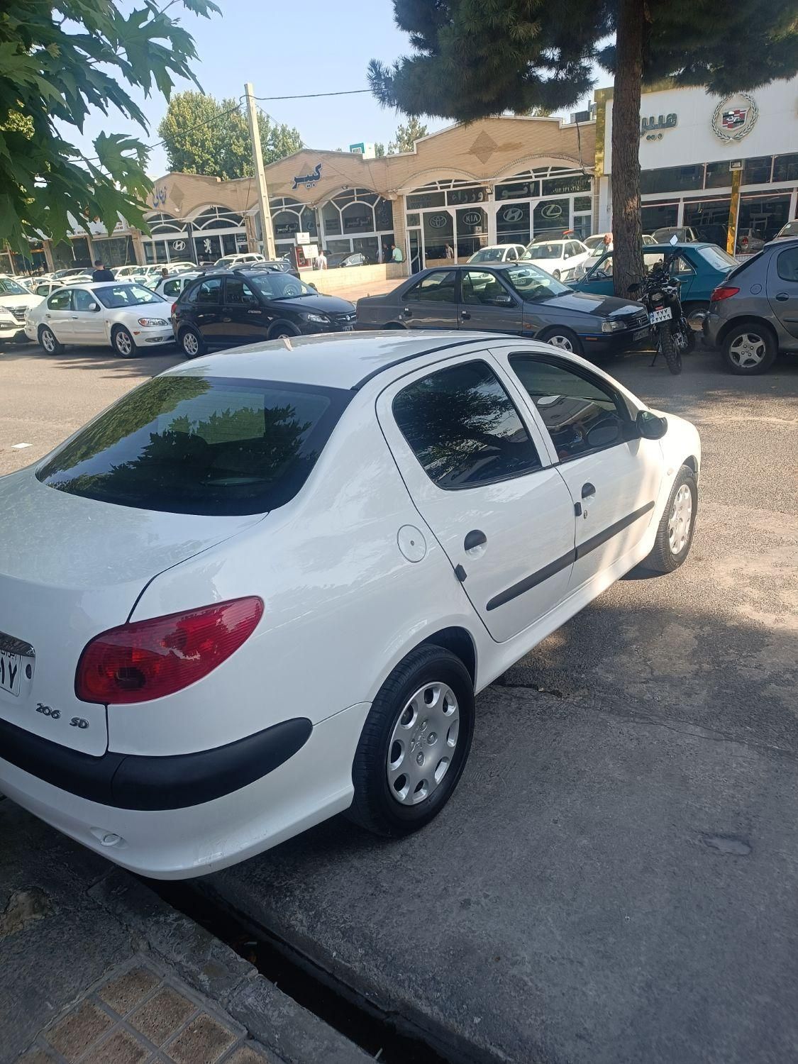 پژو ۲۰۶ صندوق دار v8 - 1390