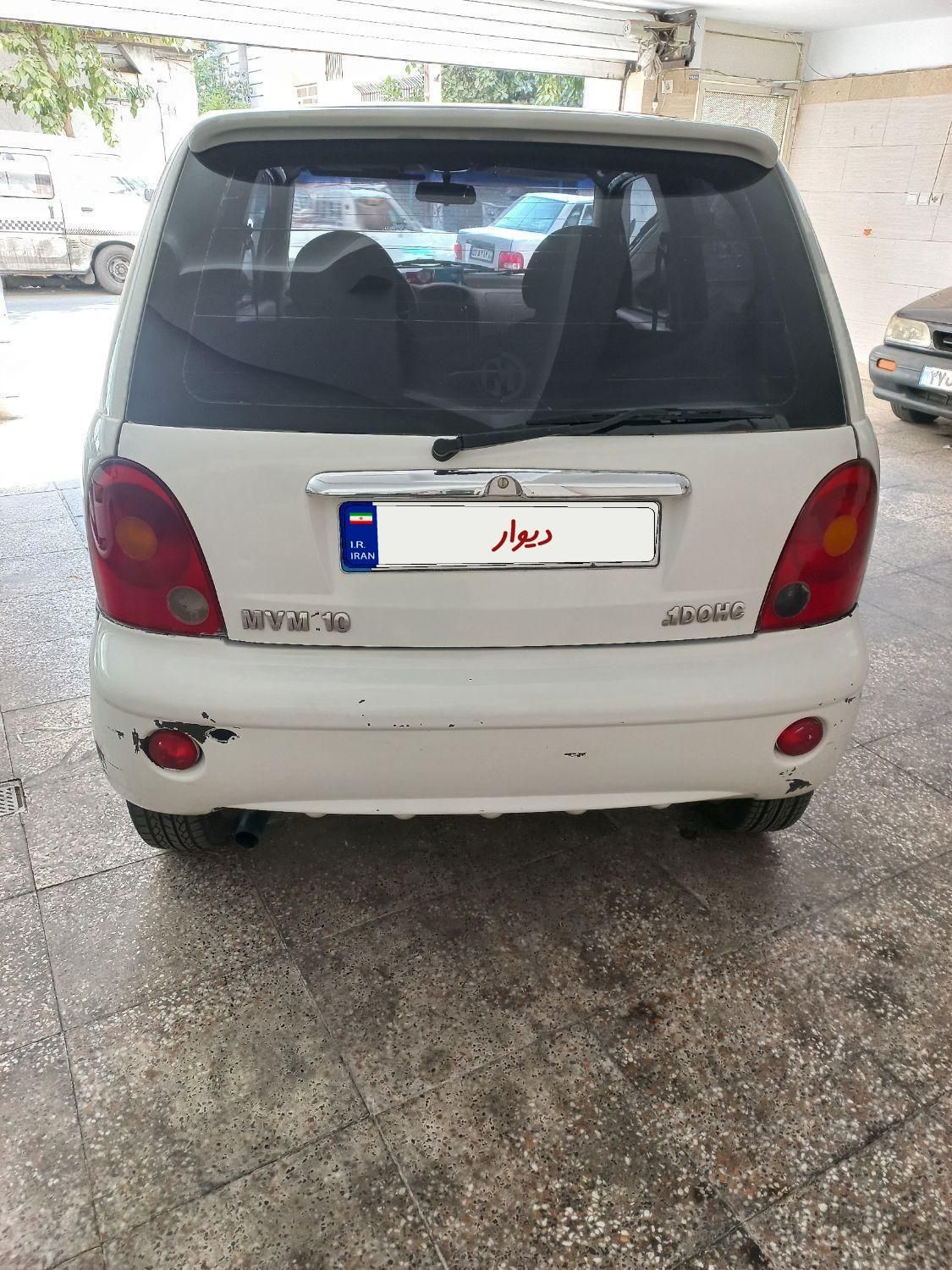 ام وی ام 110 چهار سیلندر دنده ای - 1388