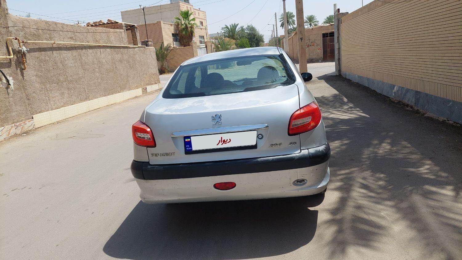 پژو ۲۰۶ صندوق دار v20 - 1388