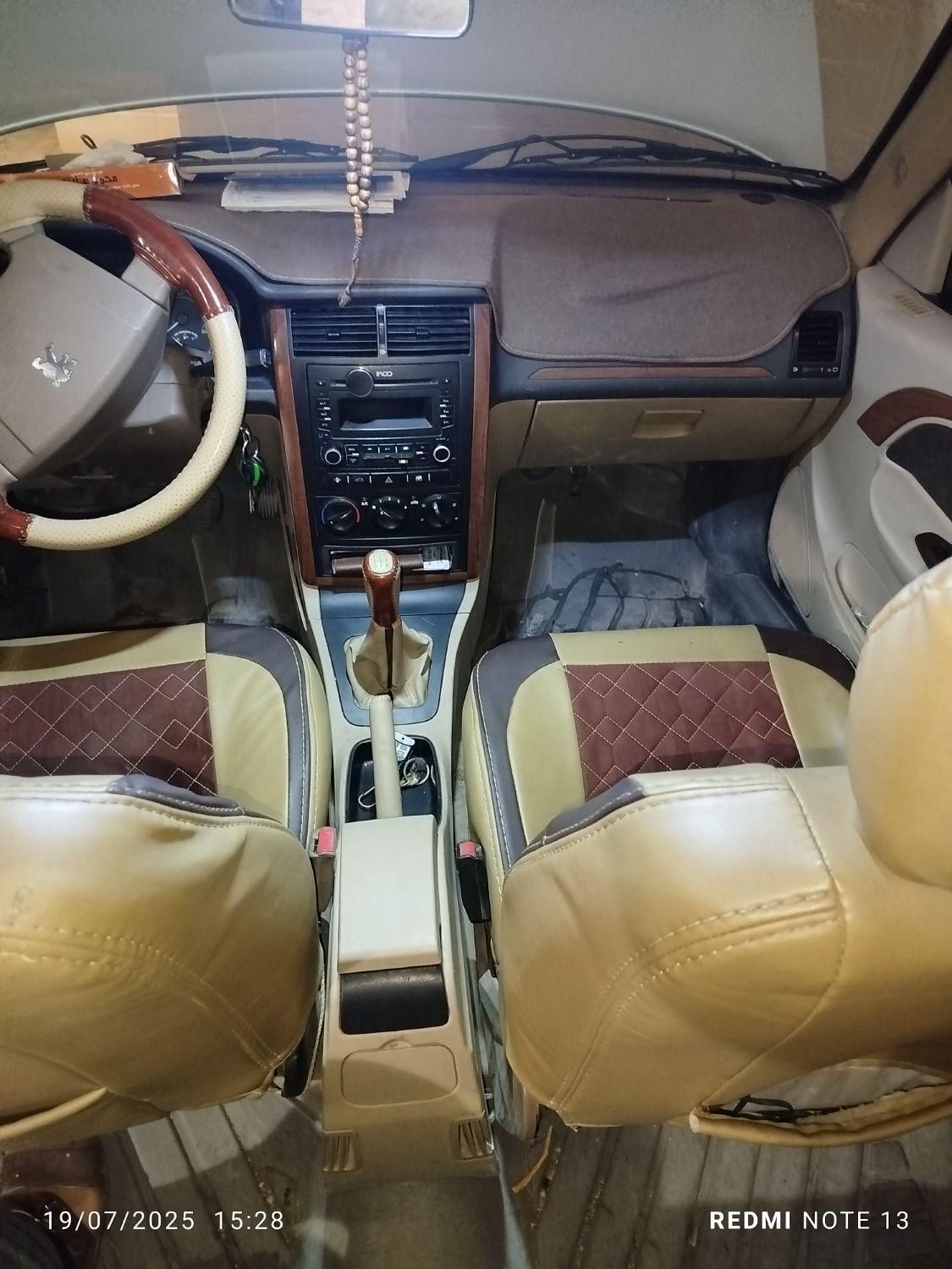 پژو 405 SLX بنزینی TU5 - 1391