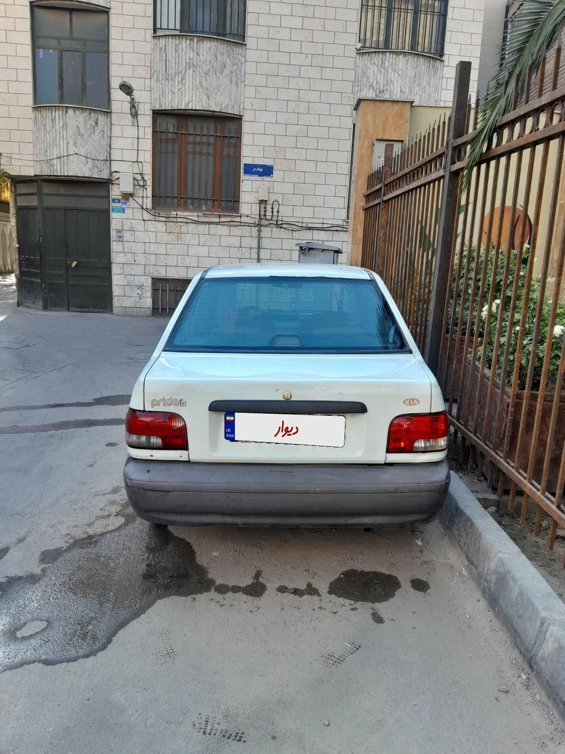 پراید صبا بنزینی - 1381