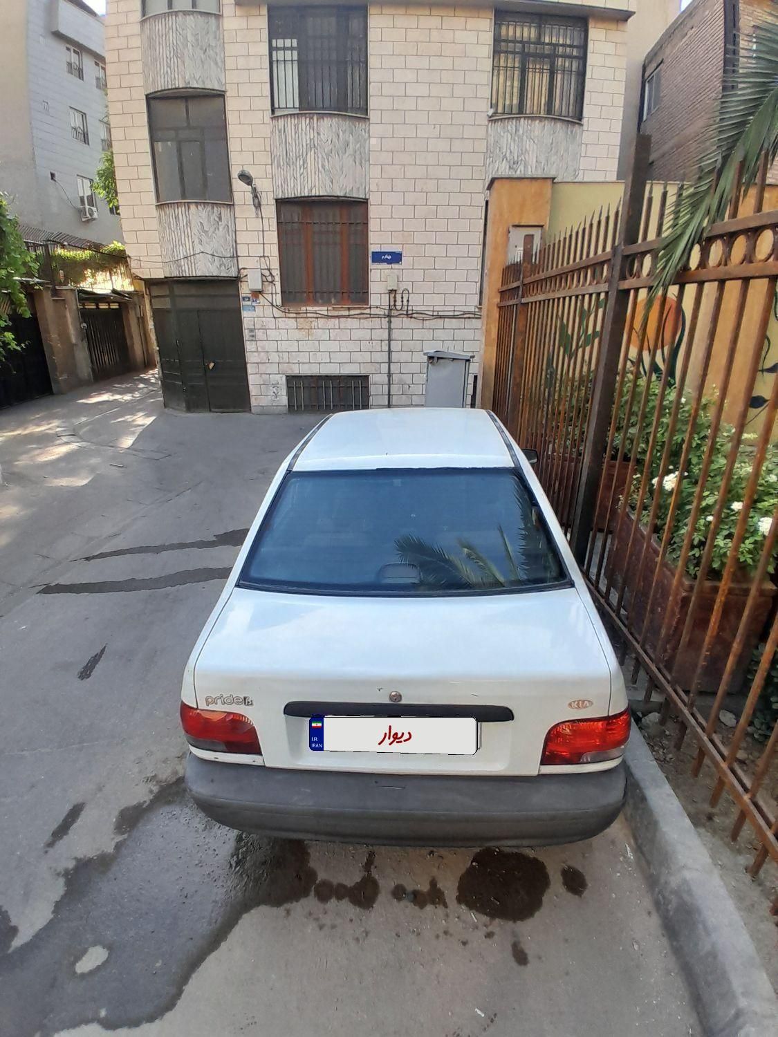 پراید صبا بنزینی - 1381