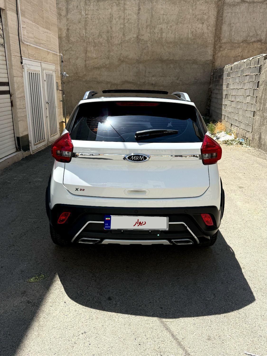 ام وی ام X22 دنده ای اسپرت اکسلنت - 1401