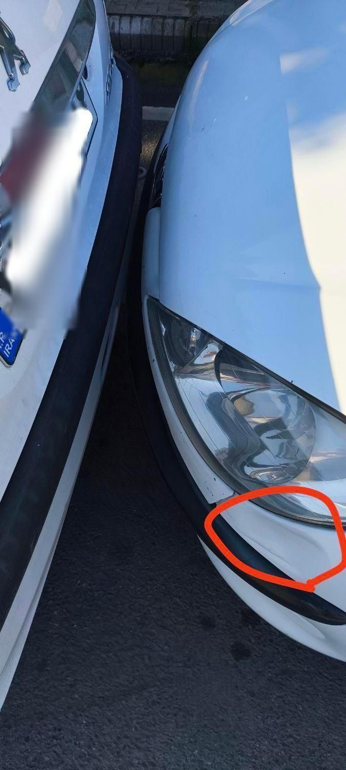 پژو ۲۰۶ صندوق دار v8 - 1390
