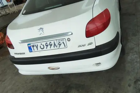 پژو ۲۰۶ صندوق دار v1 - 1389