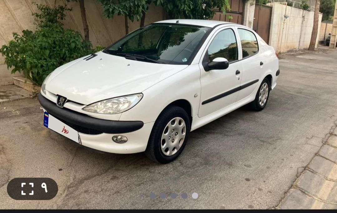 پژو ۲۰۶ صندوق دار v8 - 1394