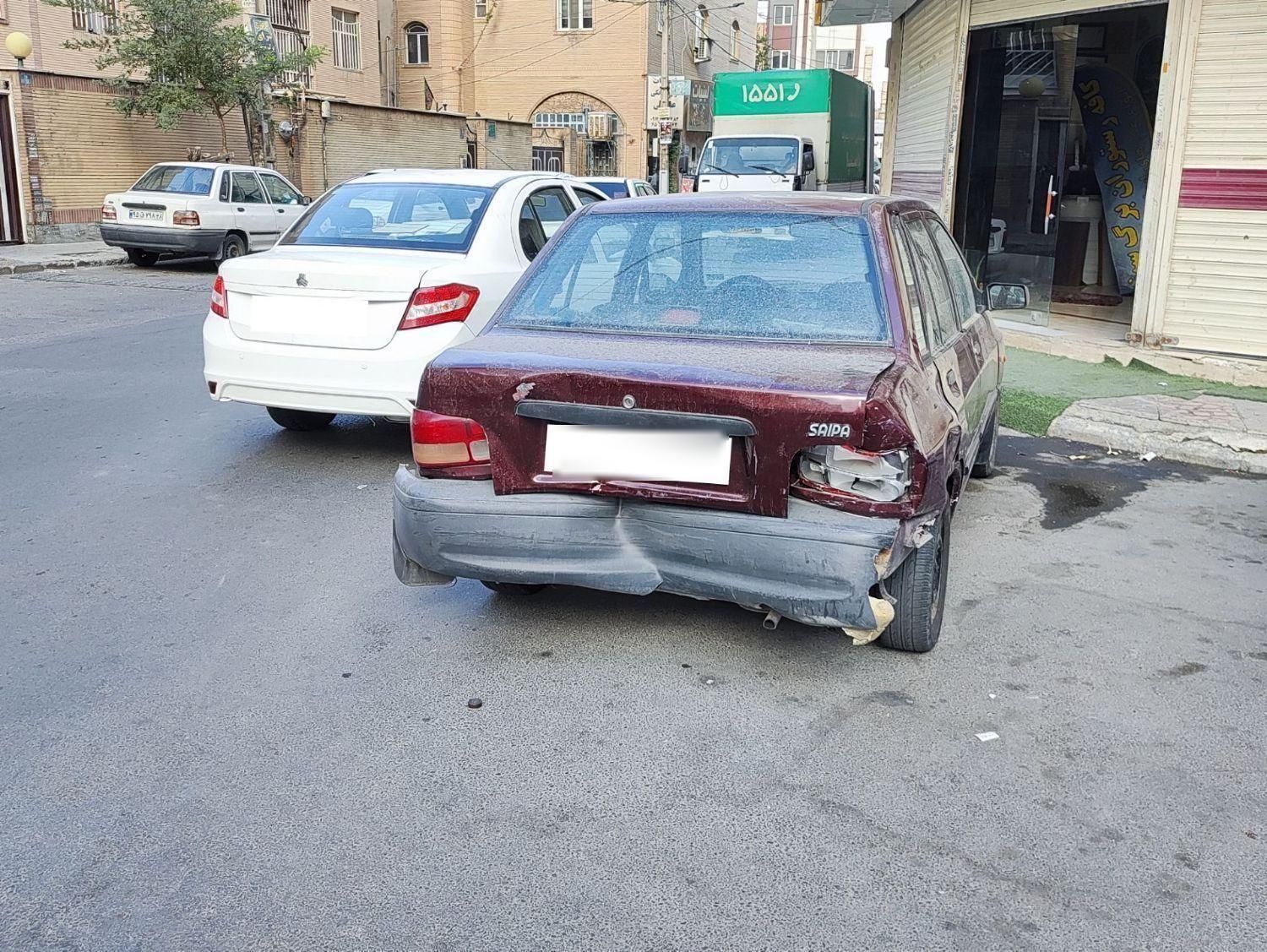 پراید صبا بنزینی - 1386