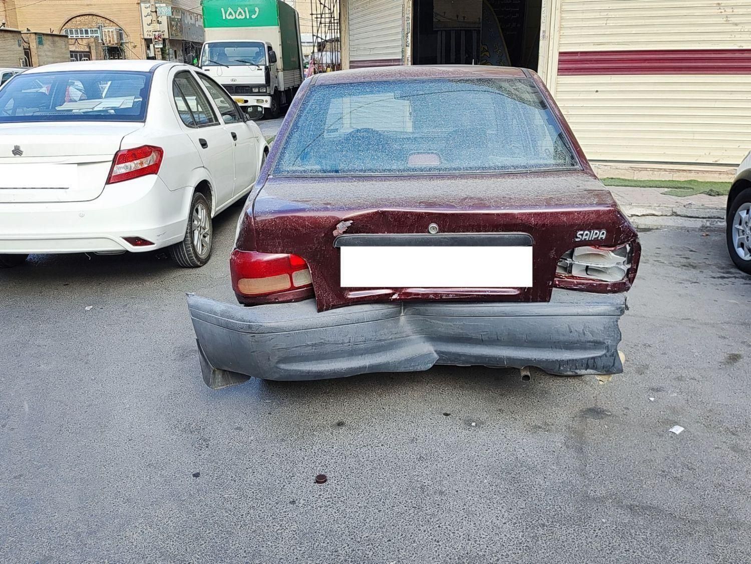 پراید صبا بنزینی - 1386
