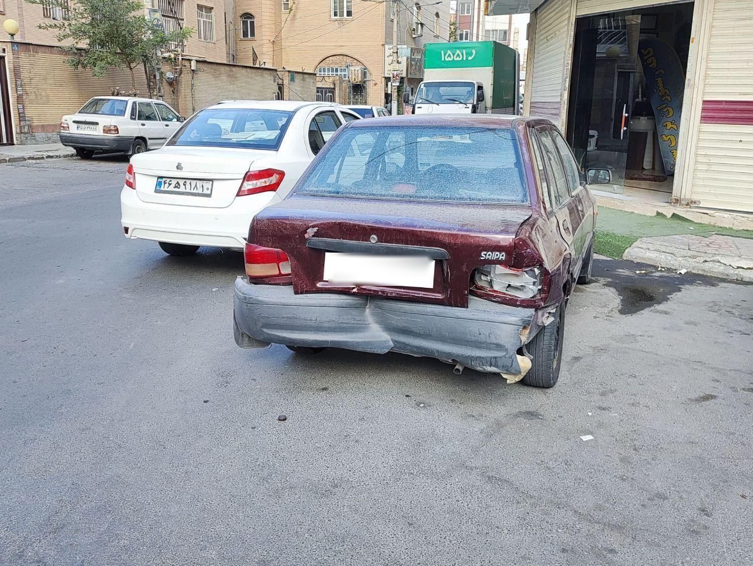 پراید صبا بنزینی - 1386