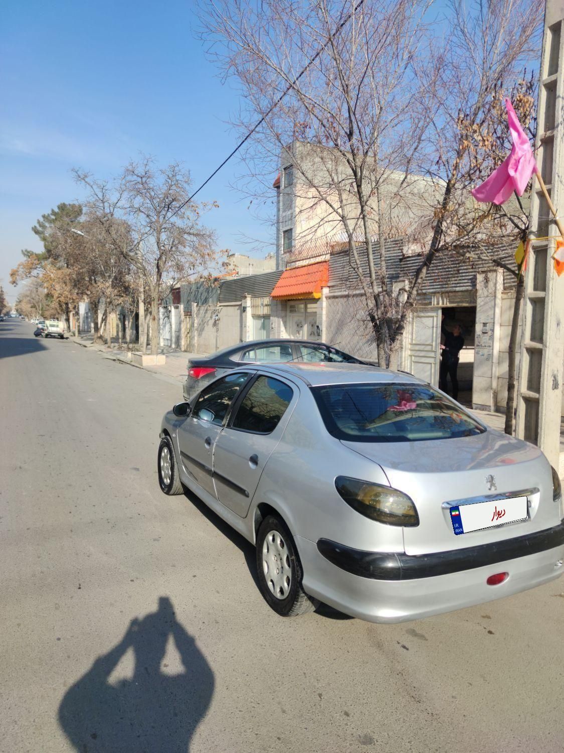 پژو ۲۰۶ صندوق دار v8 - 1386